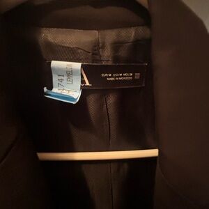 Black Zara blazer size M